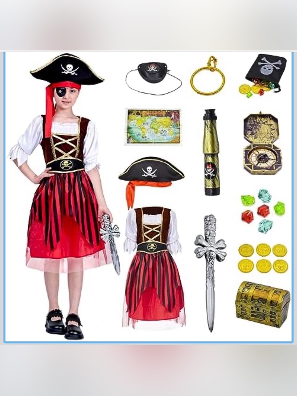 Girls Pirate Costume